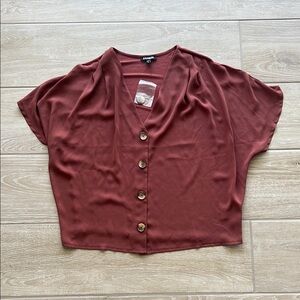 Express Women's Button-Up Top